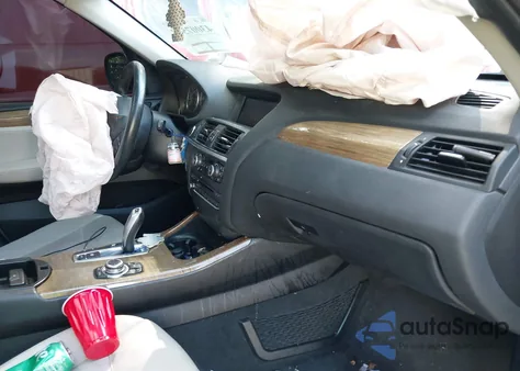 2011 BMW X3 xDrive35I z USA, uszkodzony, nr VIN 5UXWX7C55BL732873